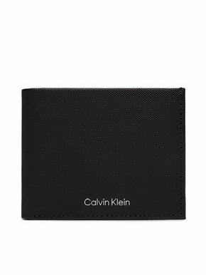 Veliki muški novčanik Calvin Klein Ck Must Bifold 6Cc W/Bill K50K511383 Ck Black Pique BEH