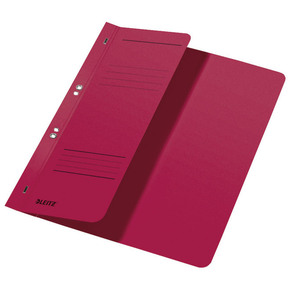 Fascikl-polufascikl karton s mehanikom A4 Leitz - više opcija boja - ljubičasto-crvena