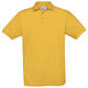 Majica kratki rukavi BC Safran Polo 180g zlatna žuta M