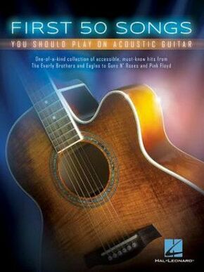 Hal Leonard First 50 Songs You Should Play On Acoustic Guitar Nota