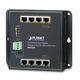 Planet Industrial 8-Port 10/100/1000T Wall-mount Managed Switch with 4-Port PoE+ (-40~75 degrees C) PLT-WGS-804HPT