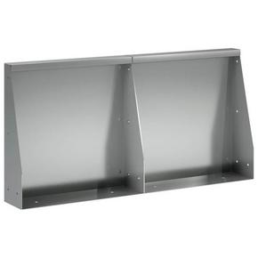Zid za zadržavanje 2 kom. 40 x 12 x 30 cm Pocinčani čelik