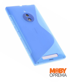 Nokia Lumia 830 plava silikonska maska