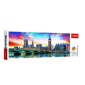 Trefl 500-dijleni Panorama puzzle - Big Ben i Westminster-palata