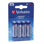 Baterija Verbatim alkalna Premium AA 4/1 LR-06 Verbatim 49921