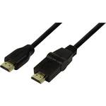 LogiLink HDMI priključni kabel HDMI A utikač, HDMI A utikač 1.80 m crna CH0052 HDMI kabel