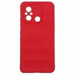 MM TPU XIAOMI REDMI 12C HARD PROTECTION WAVES red