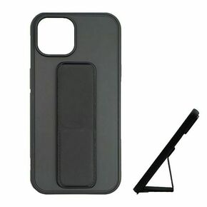 MM TPU iPhone 15 PRO MAX Stand case Black