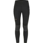 Fjällräven Hlače na otvorenom Abisko Trekking Tights Pro W Black/Iron Grey XS