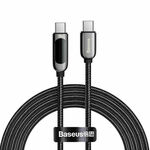 BASEUS Kabel USB-C → USB-C QC PD 100W 2m Display Crni