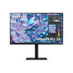 Samsung ViewFinity S6 S27B610EQU monitor, IPS, 27", 16:9, 2560x1440, 75Hz, pivot, HDMI, Display port