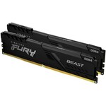 Kingston Fury Beast KF432C16BBK2/64, 64GB DDR4 3200MHz/320MHz/3733MHz/400MHz, CL16, (2x32GB)