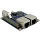 Rock Pi E D8W2P Dual Ethernet ploča RK3328 1GB RAM 802.11ac, 2.4G5G (poE spreman) Radxa RS309-D8W2P #####Rock Pi E 1 GB 4 x 1.5 GHz