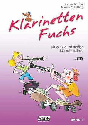 HAGE Musikverlag Clarinet Fox Volume 1 with CD Nota