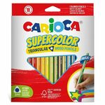 Supercolor trokutasti set od 18 maxi bojica - Carioca