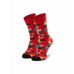 Visoke unisex čarape Happy Socks MAG01-4300 Crvena