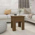 Stolić za kavu boja smeđeg hrasta 40 x 40 x 42 cm od iverice