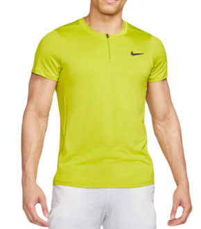 Muški teniski polo Nike Court Dri-Fit Advantage Polo - bright cactus/black