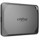CT4000X9PROSSD9 - Crucial X9 Pro 4TB Portable SSD, EAN 649528938299 - - Device Location External Kapacitet 4 TB Supports Data Channel USB 3.2 GEN 2 Certifications CE, KCC, RCM, UL, WEEE, RoHS, BSMI Memory Technology NAND Flash Flash Memory Cell...
