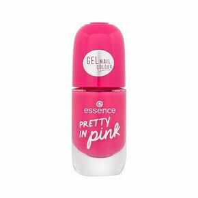 Essence Gel Nail Colour brzosušeći lak za nokte s efektom sjaja 8 ml nijansa 57 Pretty In Pink