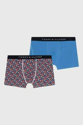 Tommy Hilfiger Underwear Gaće mornarsko plava / svijetloplava / crvena / bijela