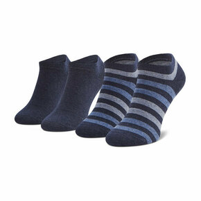 Set od 2 para muških čarapa Tommy Hilfiger 382000001 Jeans 356