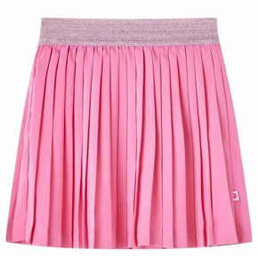 VidaXL Dječja plisirana suknja ružičasta 116