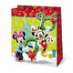 Mickey Mouse i Minnie Mouse božićna velika poklon vrećica 33x15x45cm
