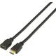 SpeaKa Professional HDMI produžetak HDMI A utikač, HDMI A utičnica 1.00 m crna SP-7870528 audio povratni kanal (arc), pozlaćeni kontakti HDMI kabel