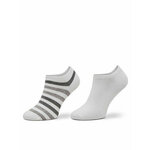 Set od 2 para muških čarapa Tommy Hilfiger 382000001 White 300