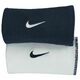 Znojnik za ruku Nike Dri-Fit Double-Wide Wirstbands Home &amp; Away 2P - white/black