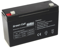 Green Cell (AGM01) baterija AGM 6V/12Ah