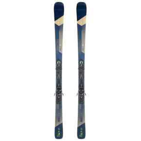 Skije za alpsko skijanje Cross 950+ s vezovima muška plava