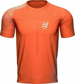 Compressport Performance SS Tshirt M Orangeade/Fjord Blue S Majica za trčanje s kratkim rukavom