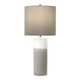 ELSTEAD FULWELL-TL | Fulwell Elstead stolna svjetiljka 68cm s prekidačem 1x E27 bijelo, tamno siva, satenski nikal