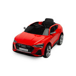 Audi E-tron Sportback, auto na akumulator, crveni