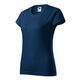 Majica kratkih rukava ženska BASIC 134 - L,Ponoćno plava