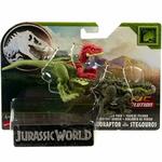 Jurassic World: Eoraptor vs Stegouros dinosaurus igračka set - Mattel