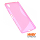Sony Xperia X roza silikonska maska
