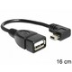 Adapter DELOCK, USB mini A (M) na USB A (Ž), OTG, 16cm