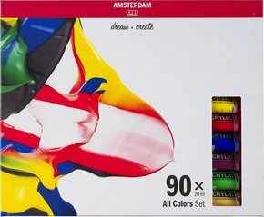 Amsterdam Set akrilnih boja 90x20 ml
