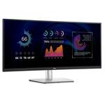 Dell P3424WE monitor, IPS, 34", 21:9, 3440x1440, 60Hz, USB-C, HDMI, Display port, VGA (D-Sub), USB