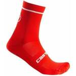 Castelli Entrata 13 Sock Red L/XL Biciklistički čarape