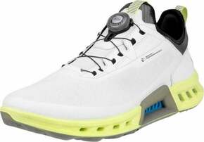 Ecco Biom C4 BOA Mens Golf Shoes White/Yellow 43