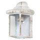 RABALUX 8753 | Norvich Rabalux zidna svjetiljka 1x E27 IP43 antik bijela, prozirno
