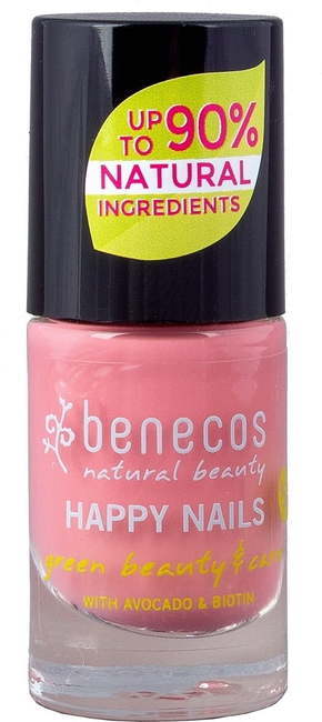 Benecos Happy Nails lak za njegu noktiju nijansa Bubble Gum 5 ml