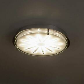 Brilliant Cathleen G94163/15 LED stropna svjetiljka krom boja 15 W toplo bijela uklj. difuzor Energetska učinkovitost 2021: F (A - G)