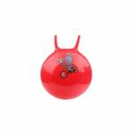 Merco lopta za skakanje Hom Jump s ručkom, crvena, 55 cm