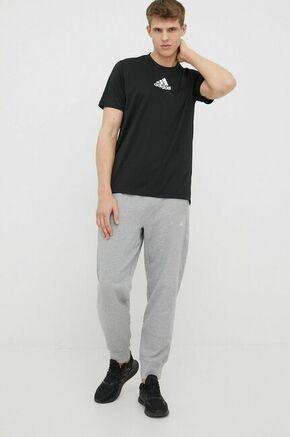 Majica kratkih rukava za trening adidas Designed To Move boja: crna