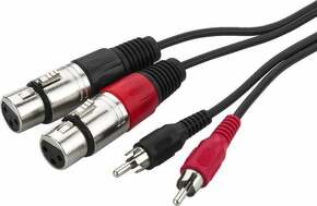Monacor MCA-127J 1 m Audio kabel